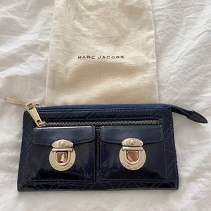 Marc Jacobs Collection Navy Blue Wallet